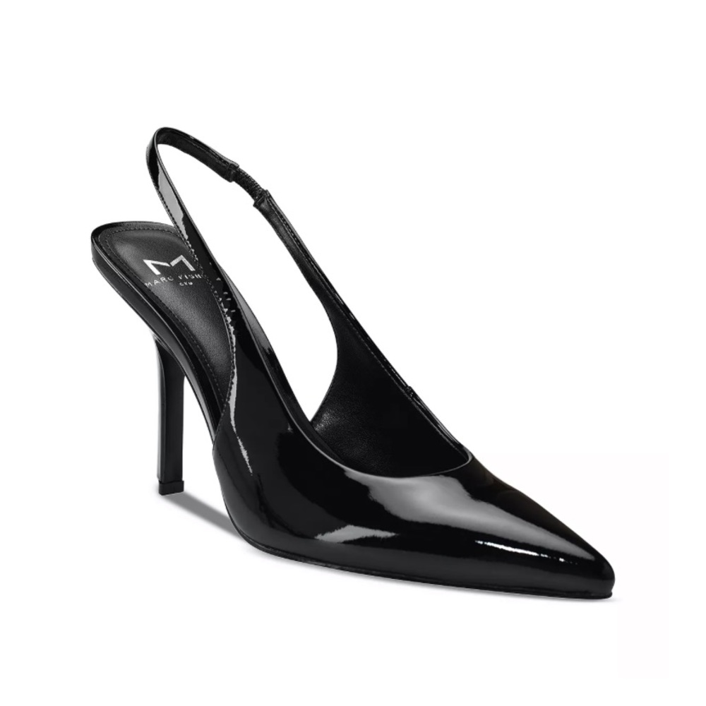 Marc Fisher Patent Leather Slingback Heels